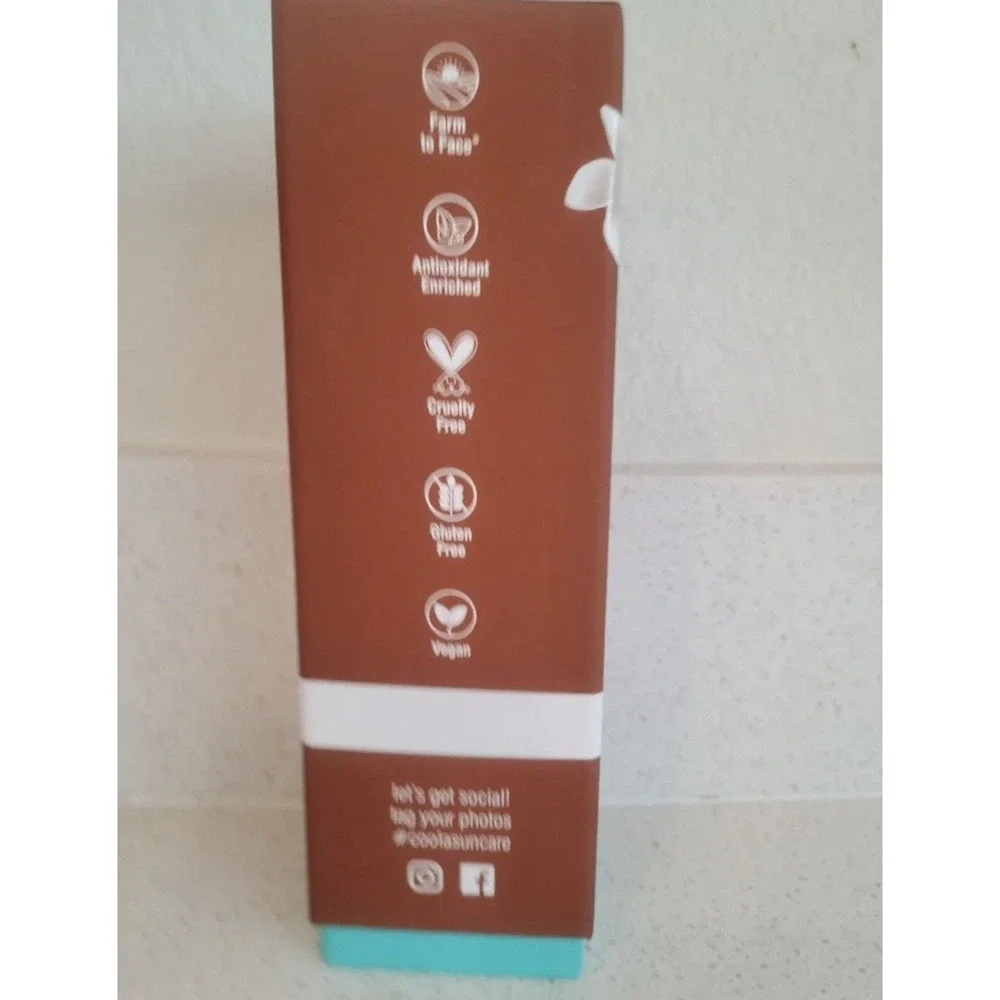 COOLA Sunless Tan Express Sculpting Mousse Organic Pina Colada Scent 7oz 207ml‎
